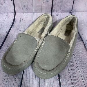 Koolaburra by UGG Womens Lexly Slipper Gray Size 10 Casual Loungewear Lined Cozy